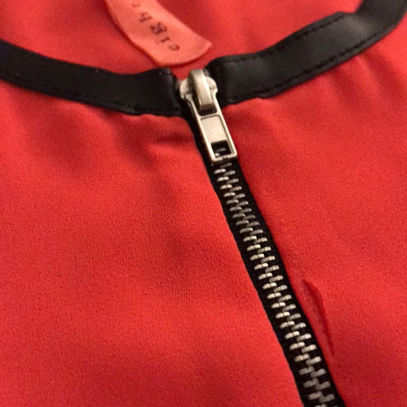 XS Eight Sixty semi-sheer, flowy neon tank - Picture 3 of 4